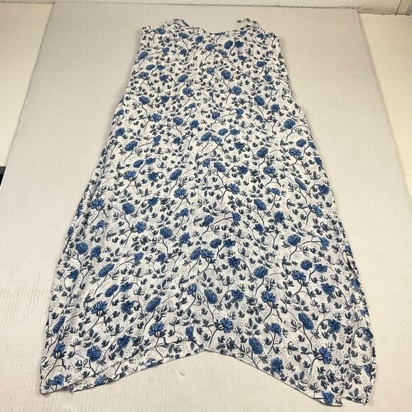 GAP Sundress Floral Spaghetti Strap Casual Pullover Pockets Relaxed Fit Lined XS - Picture 1 of 11